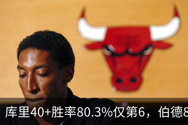 库里40+胜率80.3%仅第6，伯德87.2%领跑
